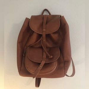 Madewell Leather Backpack